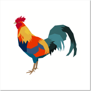 Rooster Posters and Art